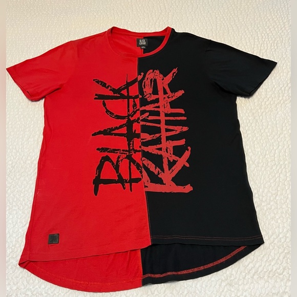 ⭐️ Black Kaviar Two-Toned Big & Tall T-Shirt - Picture 4 of 10